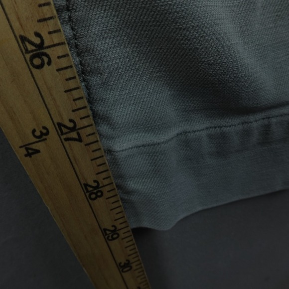 Faherty Pants Women 26 Light Green Softstretch Terry Patch Pocket Wide Leg Ankle - Picture 7 of 10